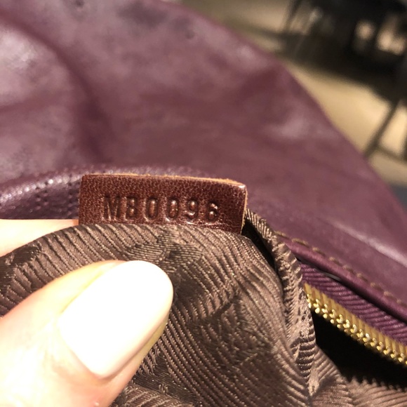 Aubergine Louis Vuitton gorgeous calf skin leather - Picture 8 of 8